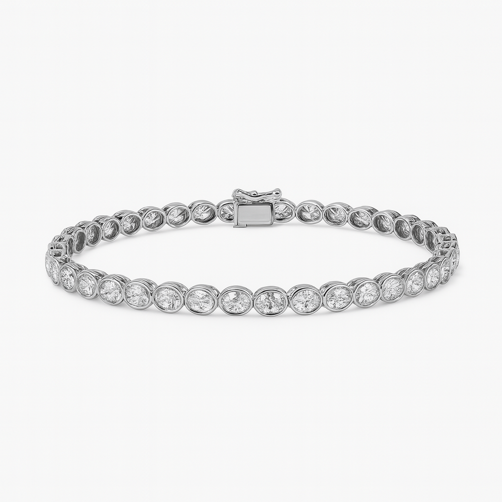 Sabrina Bezel Tennis Bracelet