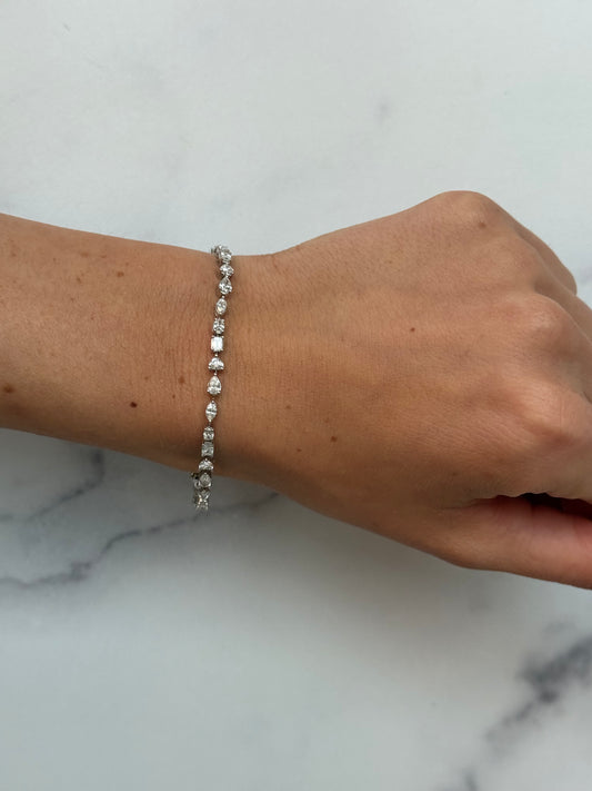 Isabelle Tennis Bracelet